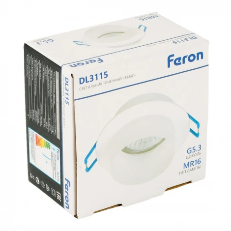 Светильник потолочный встраиваемый Feron DL3115 51935