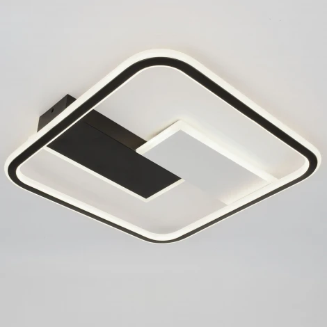 Потолочный светильник светодиодный с пультом ЭРА Henri CLL-1-104-RC BK