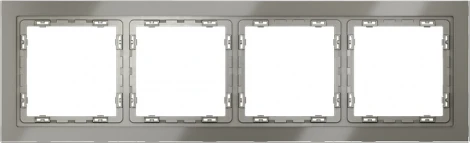 Рамка на 4 поста (шелк, стекло) Voltum S70 VLS110404