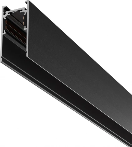 Шинопровод 3м Exility накладной/подвесной черный (магнитный) Maytoni Technical TRX034-413B (48V)