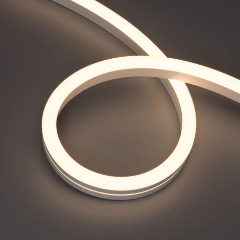 Светодиодная лента герметичная HALO-SIDE-A160-15x25mm 24V Warm3000 (10 W/m, IP67, 5m, wire x1) (Arlight, Вывод прямой) 048233