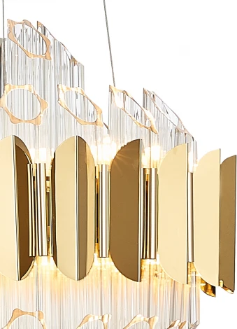 Подвесная люстра Natali Kovaltseva Rivera 81443/6C GOLD