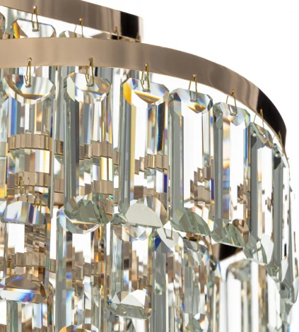 Подвесная люстра хрусталь Citilux Naiad CL315152 (220V, на цепи)