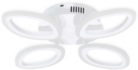 Потолочная люстра Ambrella Acrylica FA4485 (регулировка яркости, LED, 220V, пульт управления, цветы)