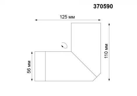 Спот карданный Novotech Elite 370590 (220V, круглые)