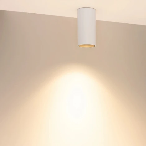 Накладной светильник светодиодный SP-SALT-R75-15W Warm3000 (WH-BK, 40 deg, 230V) (Arlight, IP54 Металл) 057322