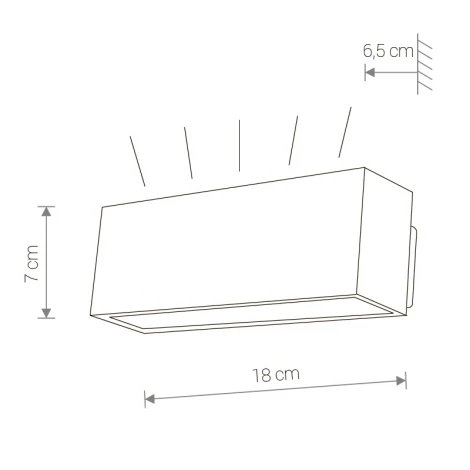 Настенный светильник уличный Nowodvorski Unit 9122 (LED, 220V, IP54)