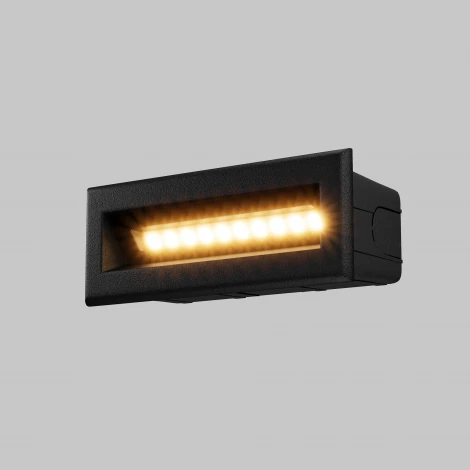 Подсветка для лестниц и ступеней встраиваемая Maytoni Bosca O045SL-L5B3K (LED, 220V, IP65)