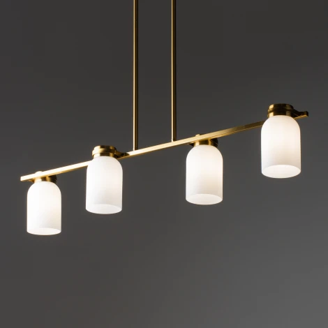 Потолочная люстра на штанге Freya Kamelia FR5446PL-04BS (220V)