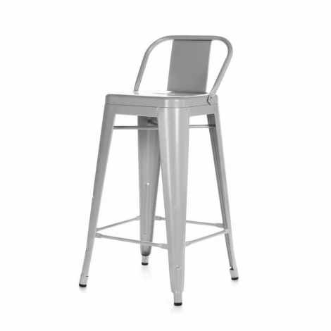 Барный стул Marais Color со спинкой Голубой