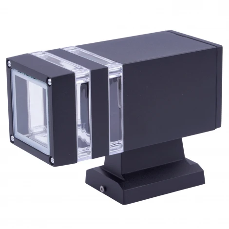 Настенный светильник уличный под лампу Е27 черный Uniel UUL-S23A 60W/E27 IP65 BLACK