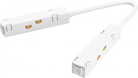 Коннектор питания угловой Gravity белый (магнитный) Maytoni Technical TRA004CPC-22W (48V)