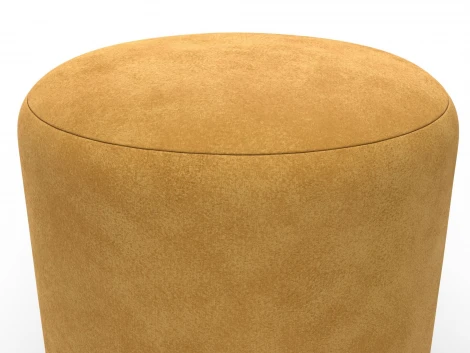 Пуф 001 (ДСП,Фанера/Пластик/Велюр/Желтый) Лига Диванов 132485