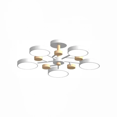 Потолочная люстра светодиодная на штанге LED4U LED4U L3204-620 WH