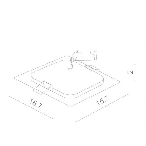 Встраиваемый точечный светильник Arte Lamp Fine A2412PL-1WH