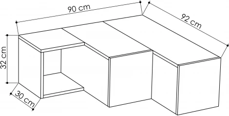 ТВ тумба LEVE COMPACT TV STAND