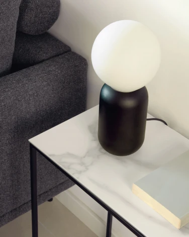 Журнальный столик Rewena с керамической столешницей 45 x 30 см La Forma (ex Julia Grup) арт.100639