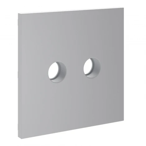 Накладка для розетки телевизионной оконечной TV+SAT (серый) Voltum S70 VLS001616