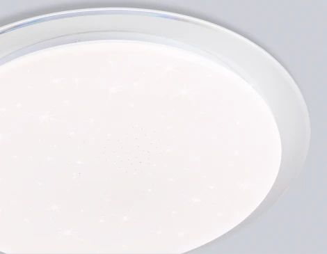 Потолочный светильник круглый светодиодный с пультом (Ночной режим, С таймером) Ambrella Orbital FZ780 RGB