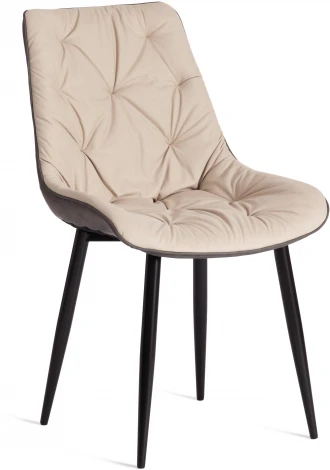Обеденный стул Tetchair ALTUS (Ткань,Экокожа,Металл/Бежевый,Темно-серый,Черный) 19168