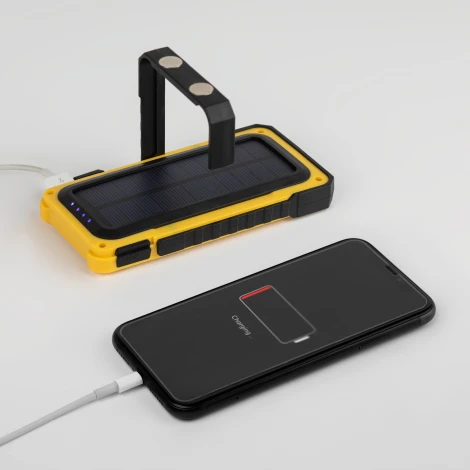 Рабочий фонарь светодиодный аккумуляторный на солнечных батареях 15 Вт ЭРА RA-811 RA-811