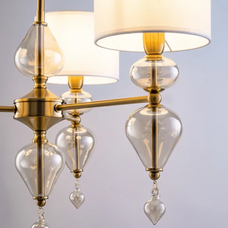 Потолочная люстра на штанге Freya Raise FR5369CL-03BS (220V)