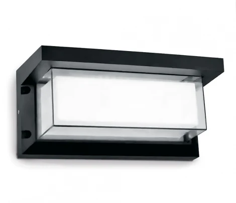 Настенный светильник уличный светодиодный Feron DH502 Мельбурн 11686 12W, 540Lm, 4000K, черный (220V, IP54)