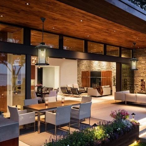 Уличный подвесной светильник Feron Бордо 48389 PL725 60W E27 черный