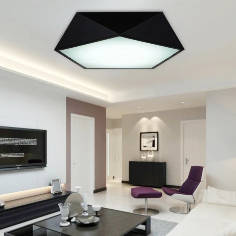 Потолочный светодиодный светильник Geometric Black D40 Imperiumloft Geometric-Bw01 (101609-26) (220V)