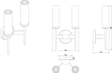 Бра Zortes Tow ZRS.1178.02