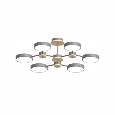 Потолочная люстра светодиодная на штанге LED4U LED4U L3216-730 GR