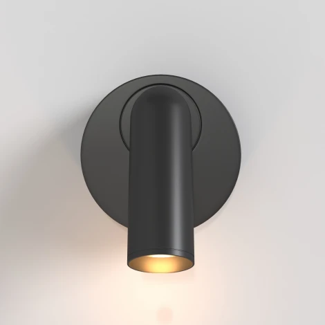 Настенный светильник (бра для чтения) Mirax 3000К 3Вт IP 20 LED Maytoni Technical C038WL-L3B3K (220V, выключатель)