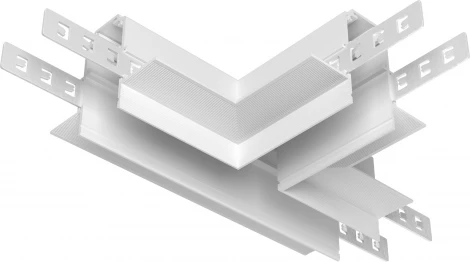 Коннектор Т-образный Maytoni Accessories for tracks Exility TRA034CT-42.12W встраиваемый под ГКЛ 12,5мм, белый