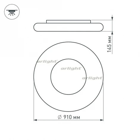 Потолочный светильник Arlight ALT-TOR 022751