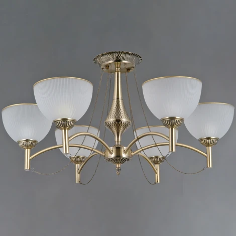 Потолочная люстра на штанге ILLUMICO IL0653-6CSQ-25AB ELITE