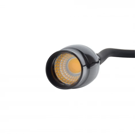 Спот Uniel ULT-F22-3W/4000K IP20 BLACK (LED, 220V, выключатель, для чтения)