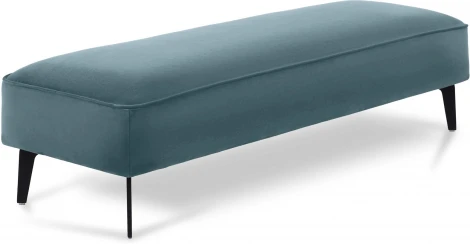 Банкетка Amsterdam ОГОГО (арт.787136), (Ткань,Велюр/Голубой)