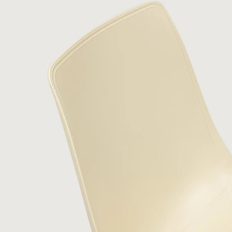 Стул GENIUS (mod 75) зеленый/ножки хром (металл/пластик)