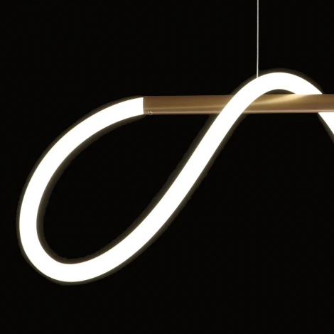 Подвесной светильник с гибким неоном DeMarkt Толедо 312013501