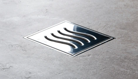 Душевой трап Pestan Confluo Standard Vertical Dry Mask с рамкой