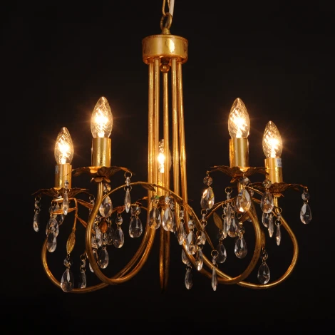 Подвесная люстра Abrasax Suzanne SD0812/5 (220V, на цепи, свеча)