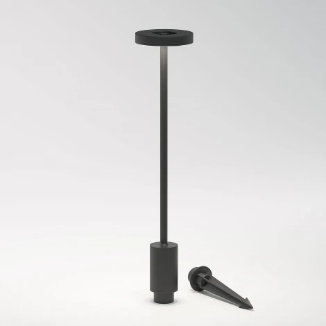 Уличный грунтовый светильник Elektrostandard Verano 35185/S черный (LED, 220V, круглые, IP54)