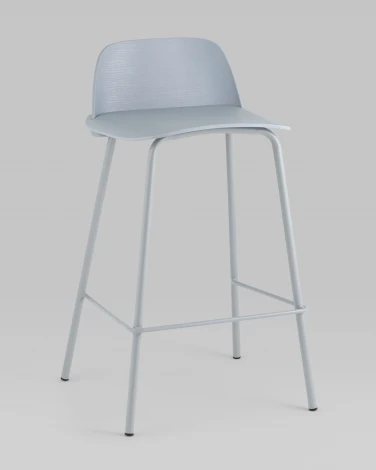 Стул полубарный Mist серо-голубой 4 шт Stool Group арт.УТ000038442