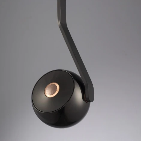 Подвесной светильник iLedex Orbit X-24619P BK BLACK (220V, на проводе, шар)