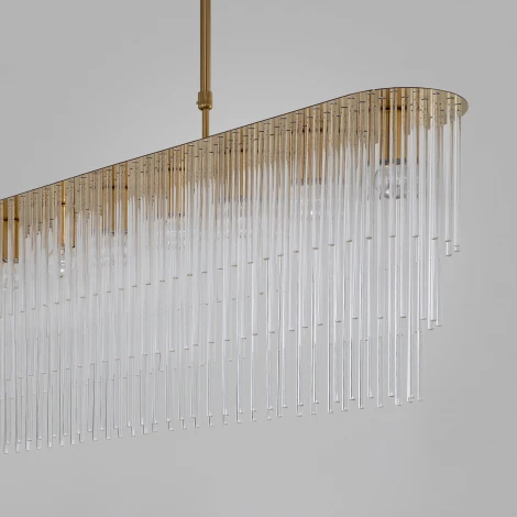 Подвесная люстра Wi-Fi на штанге Bogate's Allure 488/10 (220V, управление смартфоном, голосовое управление, умный дом - Minimir Home, Алиса, Маруся, Салют)