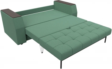 Диван прямой Атлант мини (Зеленый/Рогожка) Лига Диванов арт.123267