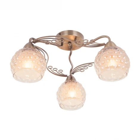 Потолочная люстра IDLamp Verity 286/3PF-Oldbronze