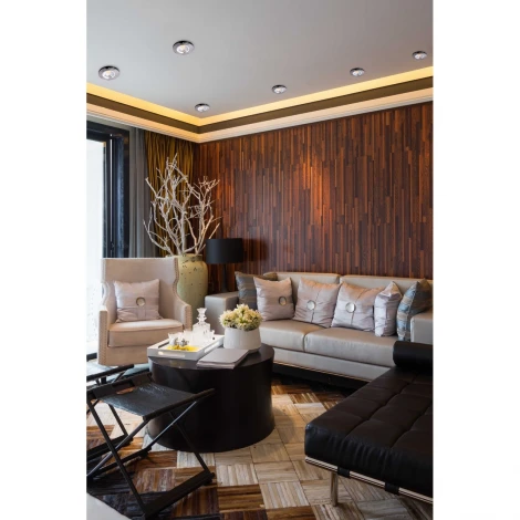 Встраиваемый точечный светильник DeMarkt Круз 637014601 (LED, 220V)