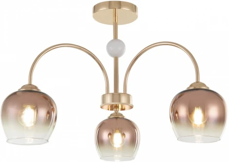 Потолочная люстра на штанге Arte Milano Napoli 325410/3 FG+WH (220V)