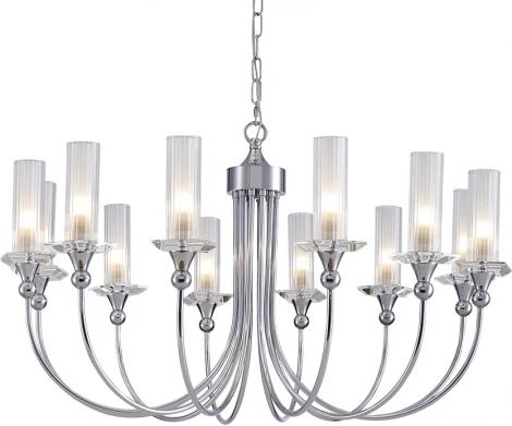 Подвесная люстра Newport 4580 4586+6/С chrome (220V, на цепи)